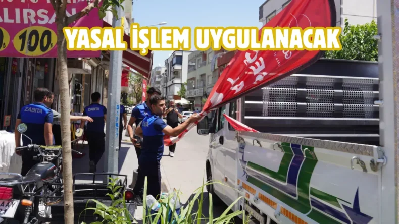 Batman’da kaldırım işgaline sıkı takip