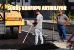 Bolu’da sıcak asfalt mesaisi sürüyor
