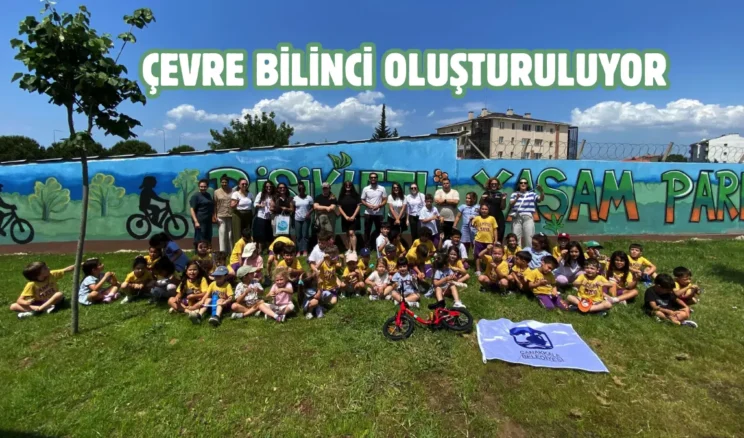 Çanakkale’de minik öğrenciler bisikletin tarihiyle tanıştı