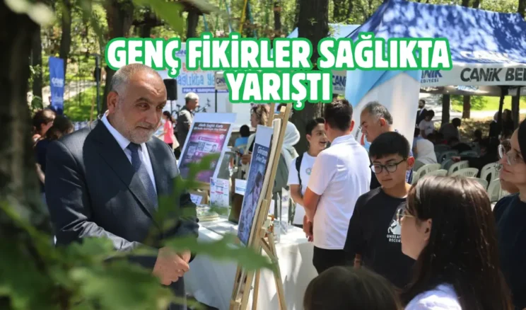 Canik’te sağlık proje yarışmasında ödül heyecanı