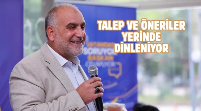 Canik Belediye Başkanı Sandıkçı’dan ortak akıl vurgusu