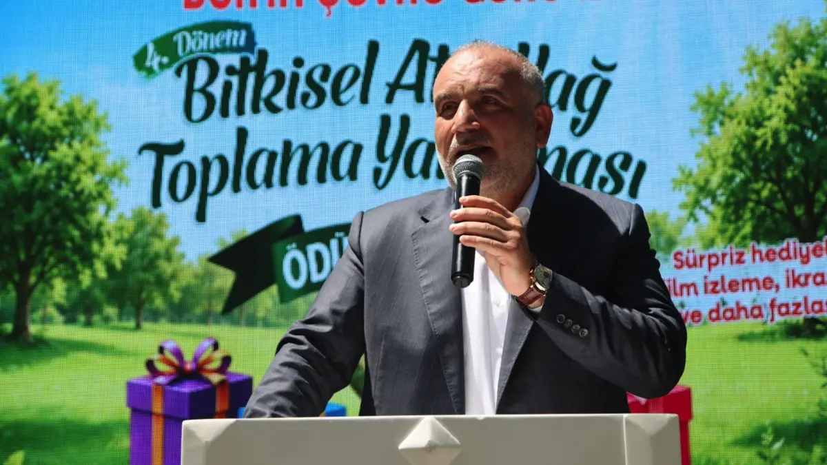 Canik Belediyesi tarafından düzenlenen 4. Dönem Bitkisel Atık Yağ Toplama