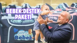 Canik’te doğan her bebeğe”Bebek Destek Paketi” veriliyor