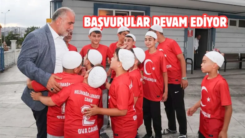 Canik’te camiler çocuklarla şenlenecek