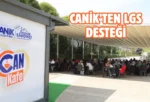 Canik Belediyesi LGS’de öğrencilerin yanında