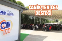 Canik Belediyesi LGS’de öğrencilerin yanında