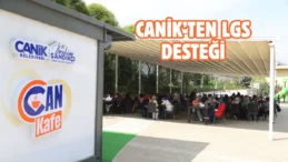 Canik Belediyesi LGS’de öğrencilerin yanında