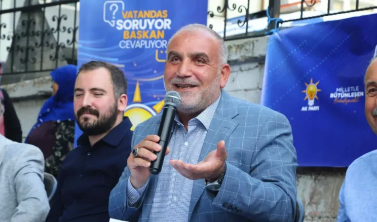 Başkan Sandıkçı vatandaşların sorularını yanıtladı