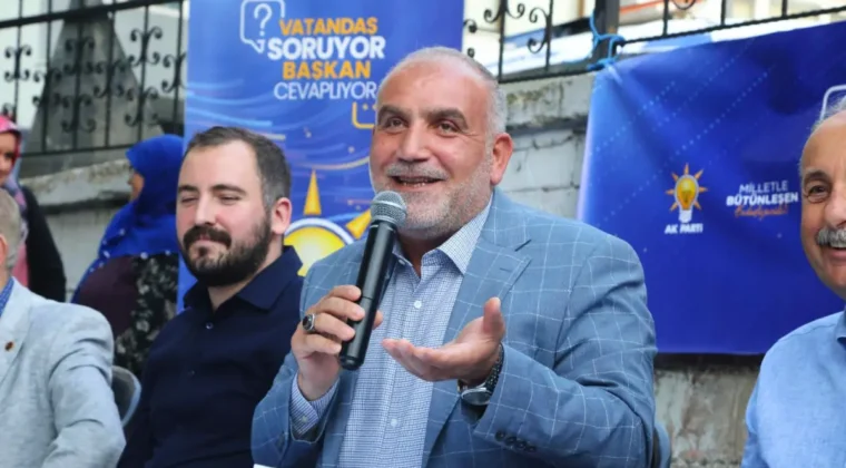 Başkan Sandıkçı vatandaşların sorularını yanıtladı