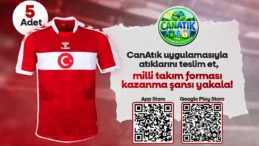 Canik’te atık getirene milli takım forması hediye