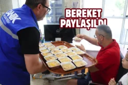 Canik Belediyesi’nden aşure ikramı