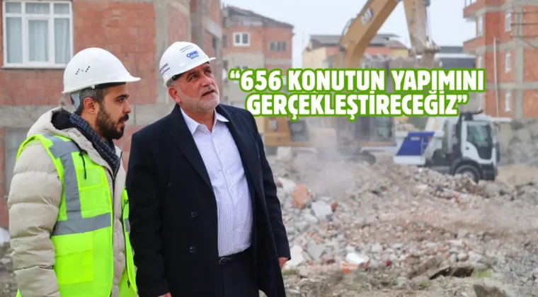 Canik’te tarihi dönüşüm: İlk etap 656 konut