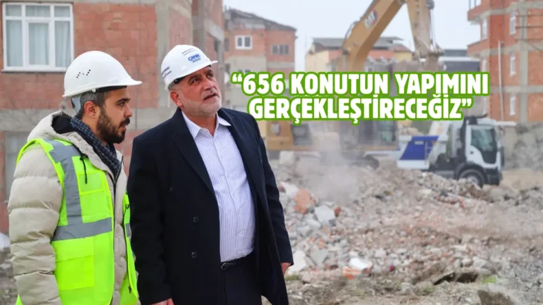 Canik’te tarihi dönüşüm: İlk etap 656 konut