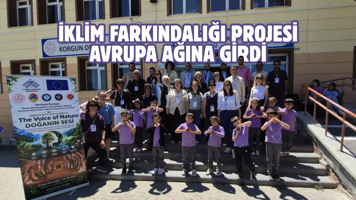 Çankırı Belediyesi’nin iklim değişikliği konusunda farkındalık oluşturan “Doğanın Sesi: Yer