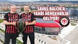 Çorum Belediyesi’nden Savaş Balçık’a özel jest