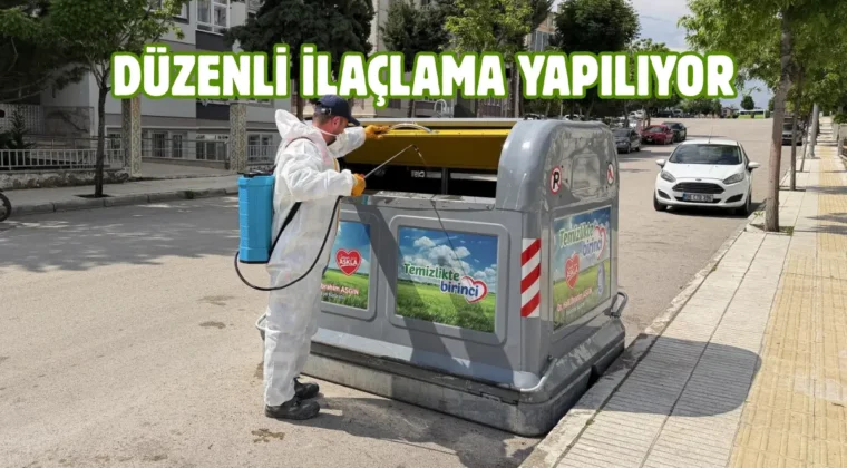 Çorum Belediyesi’nden vektörel mücadele