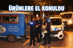 Denizli’de seyyar satıcı tezgahlarına zabıta müdahalesi