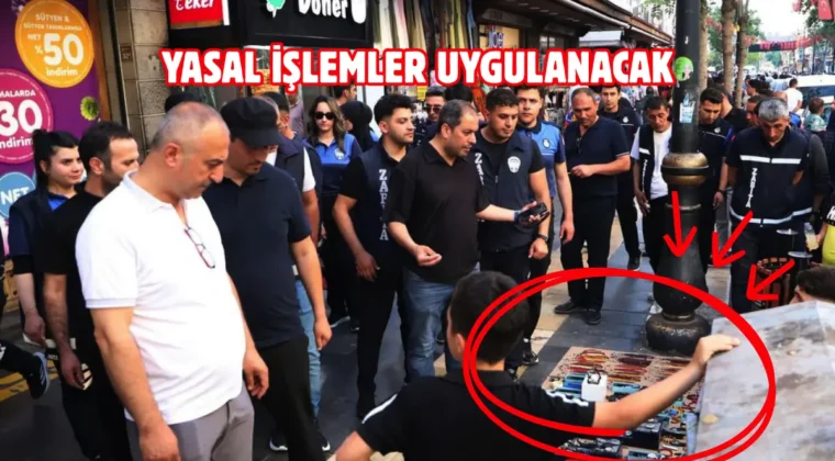 Diyarbakır’da kaldırım işgallerine sıkı denetim