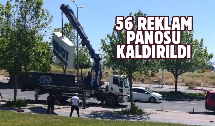 Diyarbakır’da kent estetiğini bozan reklam yapıları kaldırılıyor