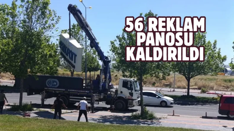 Diyarbakır’da kent estetiğini bozan reklam yapıları kaldırılıyor