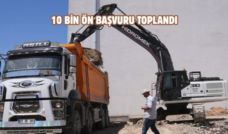 Elazığ’da kentsel dönüşüm çalışmaları hız kazandı