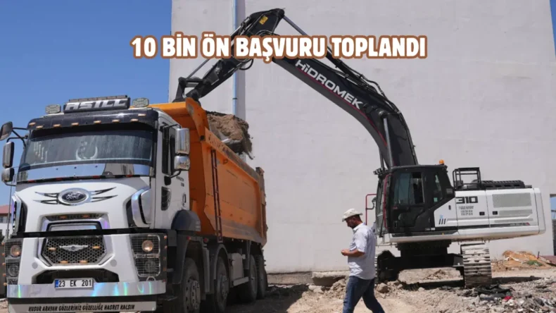 Elazığ’da kentsel dönüşüm çalışmaları hız kazandı