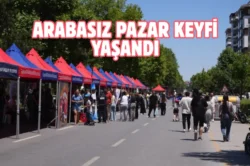 Eskişehir’de “Arabasız Pazar” etkinliği düzenlendi