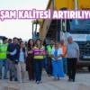 Başkan Ünlüce yol yapım çalışmalarını yerinde inceledi