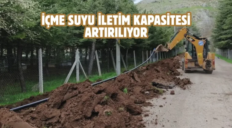 Eskişehir’de içme suyu altyapısı güçlendiriliyor