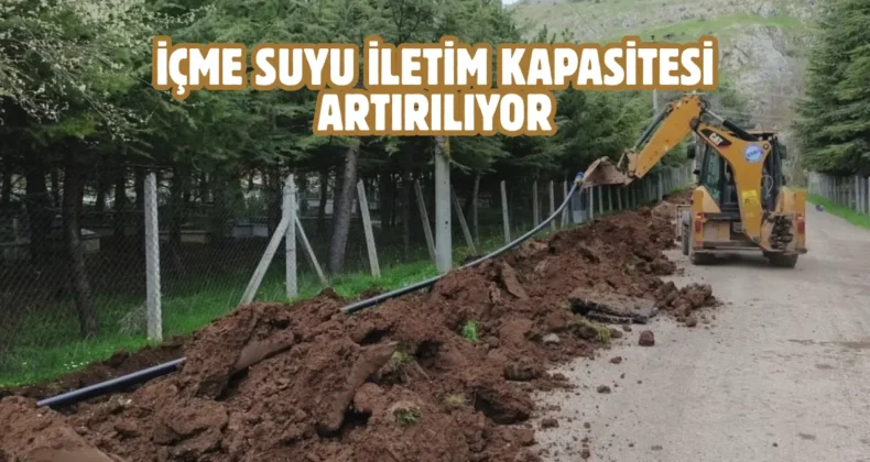 Eskişehir’de içme suyu altyapısı güçlendiriliyor