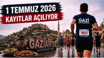 Gaziantep’te 8. Gazi Yarı Maratonu heyecanı başlıyor