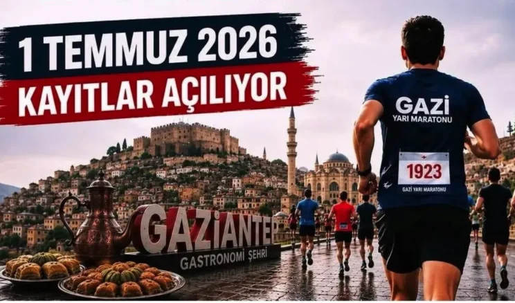 Gaziantep’te 8. Gazi Yarı Maratonu heyecanı başlıyor