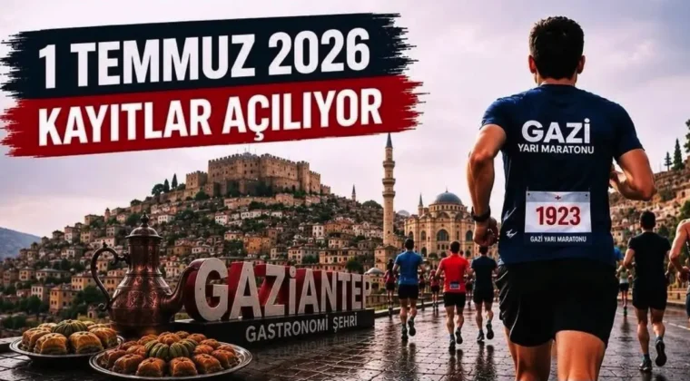 Gaziantep’te 8. Gazi Yarı Maratonu heyecanı başlıyor