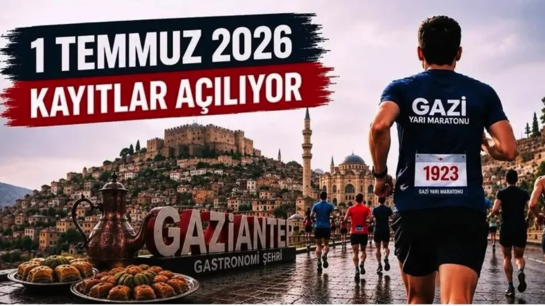 Gaziantep’te 8. Gazi Yarı Maratonu heyecanı başlıyor