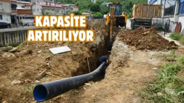 Giresun’da altyapı çalışmaları sürüyor