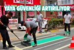 Giresun’da yaya geçitleri yenileniyor