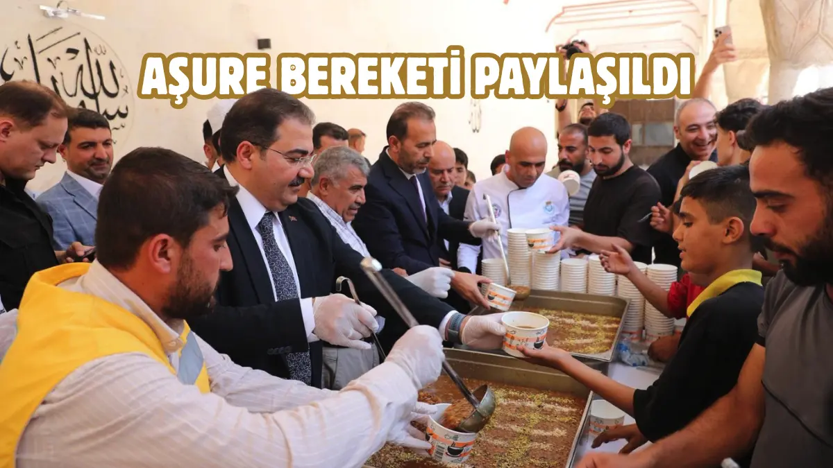 Haliliye Belediyesi, Muharrem ayının paylaşma ve dayanışma ruhunu yaşatmak amacıyla