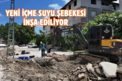 Hatay Defne’de içme suyu altyapısı güçleniyor