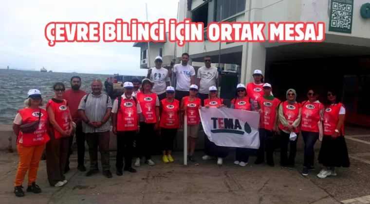 İzmir’de Körfez temizliğine gönüllü destek