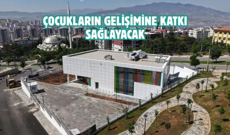 Kahramanmaraş Çocuk Sanat Merkezi açılışa hazırlanıyor