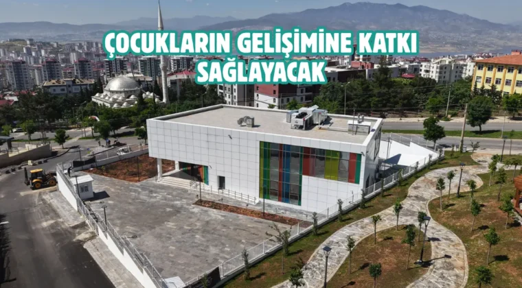 Kahramanmaraş Çocuk Sanat Merkezi açılışa hazırlanıyor