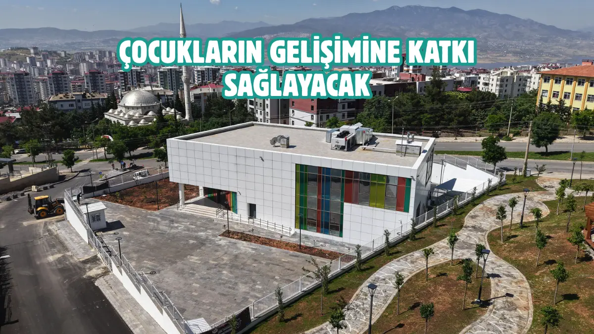 Kahramanmaraş Büyükşehir Belediyesi, çocukların gelişimlerine katkı sağlaması amacıyla hayata geçirdiği
