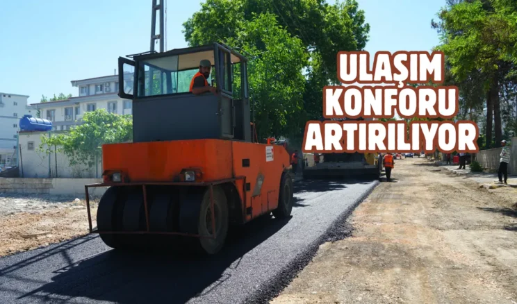 Kahramanmaraş Pazarcık’ta sıcak asfalt seferberliği