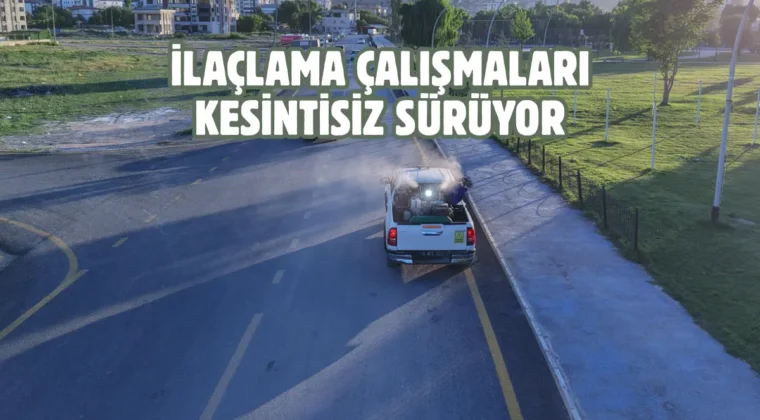 Kahramanmaraş’ta vektörel mücadele sürüyor