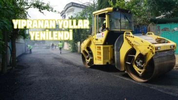 Kahramanmaraş’ta asfalt mesaisi sürüyor