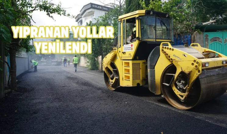 Kahramanmaraş’ta asfalt mesaisi sürüyor