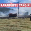 Karabük’te yangın: Ormana sıçramadan söndürüldü