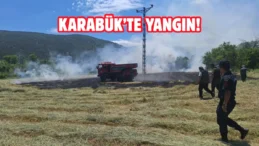 Karabük’te yangın: Ormana sıçramadan söndürüldü