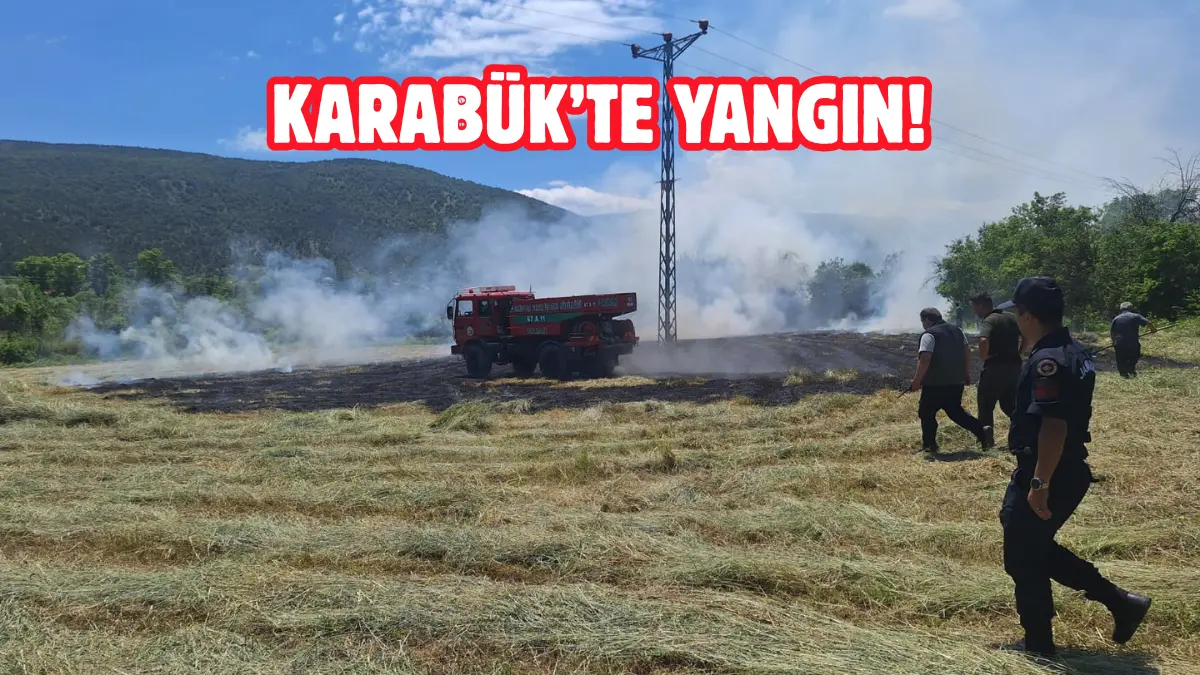 Karabük’ün Eskipazar ilçesine bağlı Hanköy mevkinde henüz bilinmeyen bir nedenle