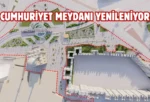 Kayseri Cumhuriyet Meydanı’nda dönüşüm başlıyor